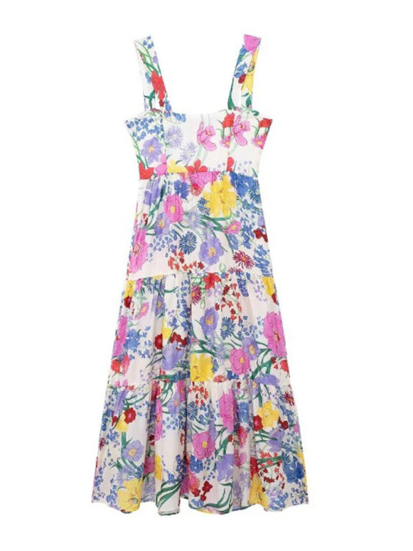 Love in bloom Suspender dress